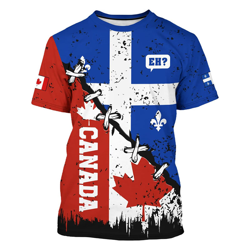 2025 Fashion New Canada T-shir - Street Fashion Canada ulasan dan harga