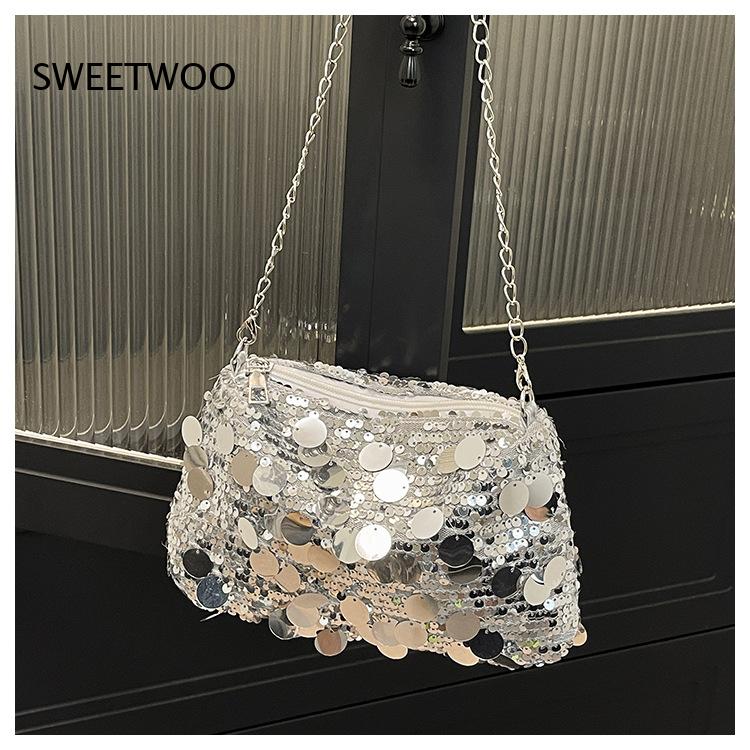 2026 Big Sequin Glitter Mini C - Fashion Street Night ulasan dan harga
