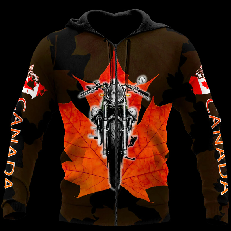 Canada Maple Leaf 3d Printed H - Street Fashion Canada ulasan dan harga