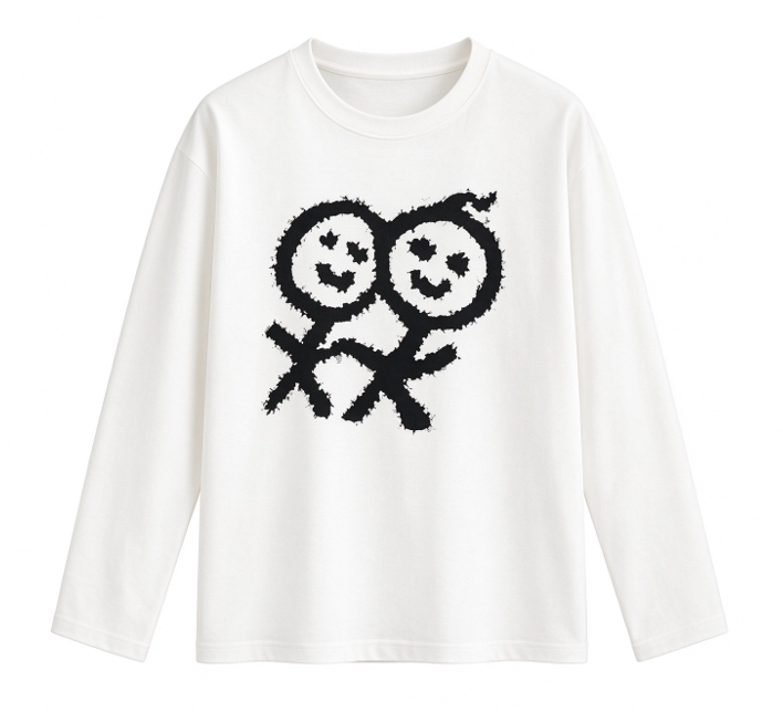 Grunge Y2K Women Long Sleeve T - Street Fashion Y2K ulasan dan harga